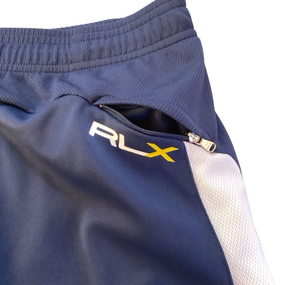 Ralph Lauren RLX Y2K Gym Training Shorts, Navy‎ Blue - Size Medium - Picture 4 of 9